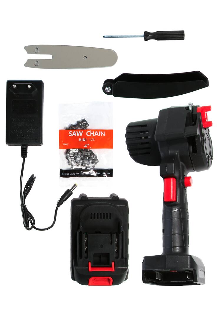 Мини-пила аккумуляторная, цепная шир.  750, рис. 8