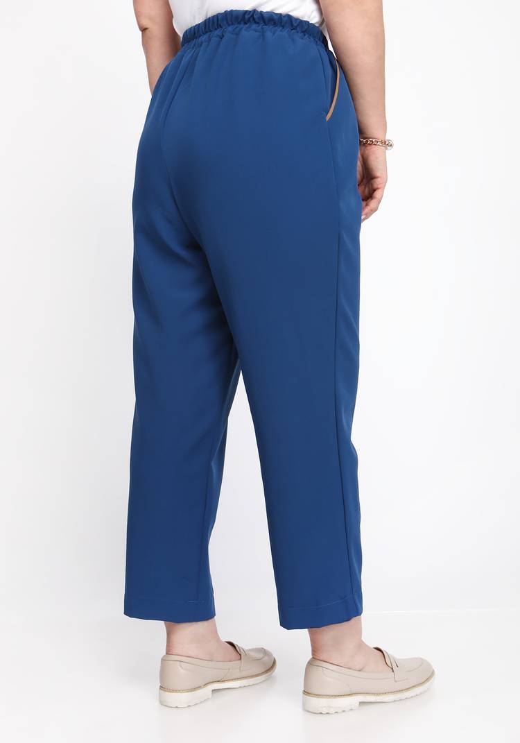 Брюки-бананы свободные шир.  750, рис. 7