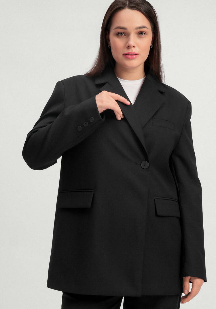 Пиджак с разрезом по спинке шир.  750, рис. 17