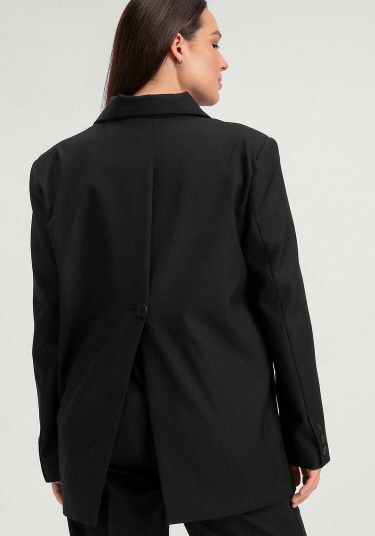 Пиджак с разрезом по спинке шир.  750, рис. 12