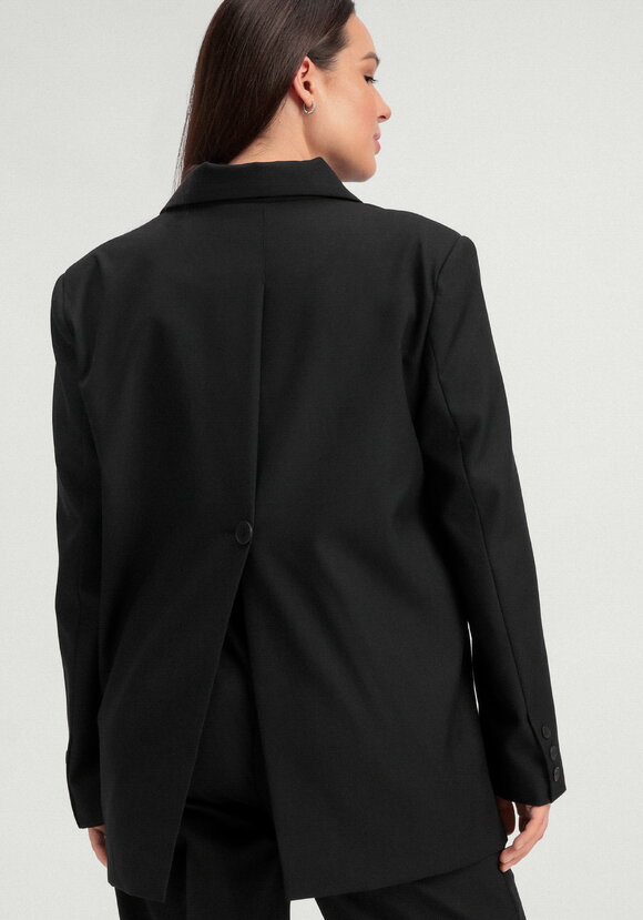 Пиджак с разрезом по спинке шир.  580, рис. 12