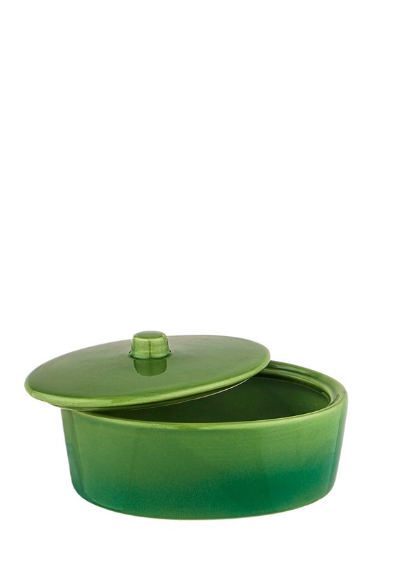 Блюдо для запекания керамическое с крышкой шир.  580, рис. 15