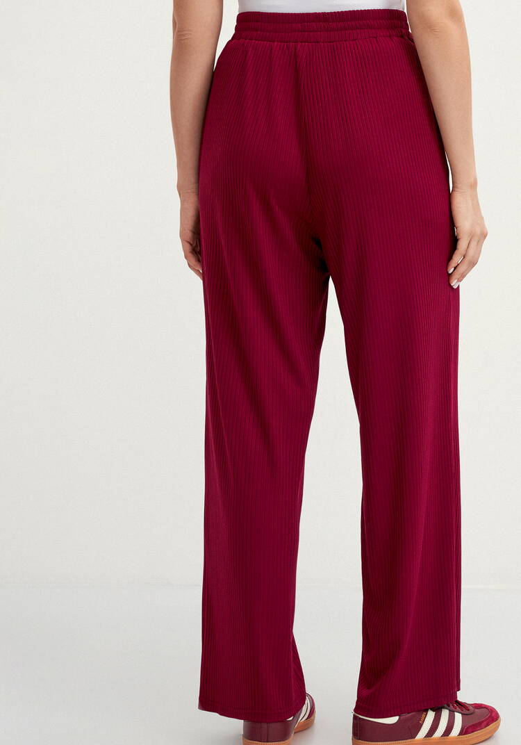 Брюки свободного кроя в рубчик шир.  750, рис. 27