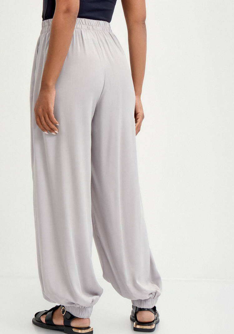 Брюки широкие с карманами на резинке по низу шир.  750, рис. 3