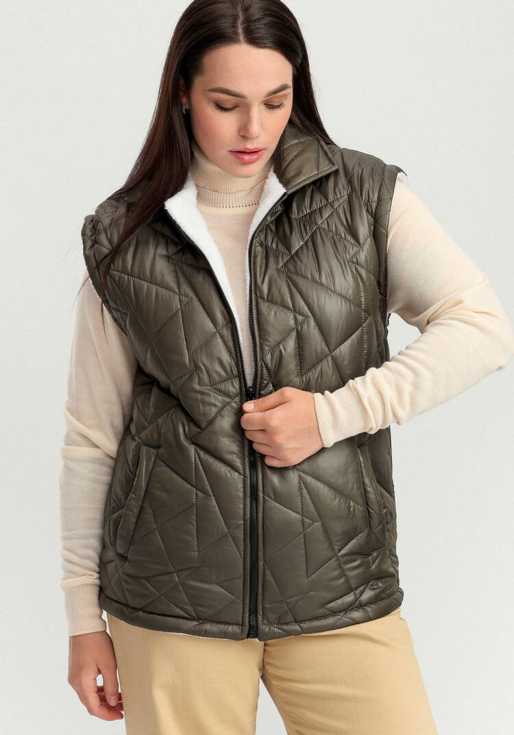 Жилет двусторонний стеганый шир.  750, рис. 24