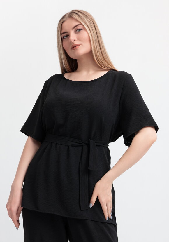 Костюм с брюками из легкой ткани шир.  580, рис. 19