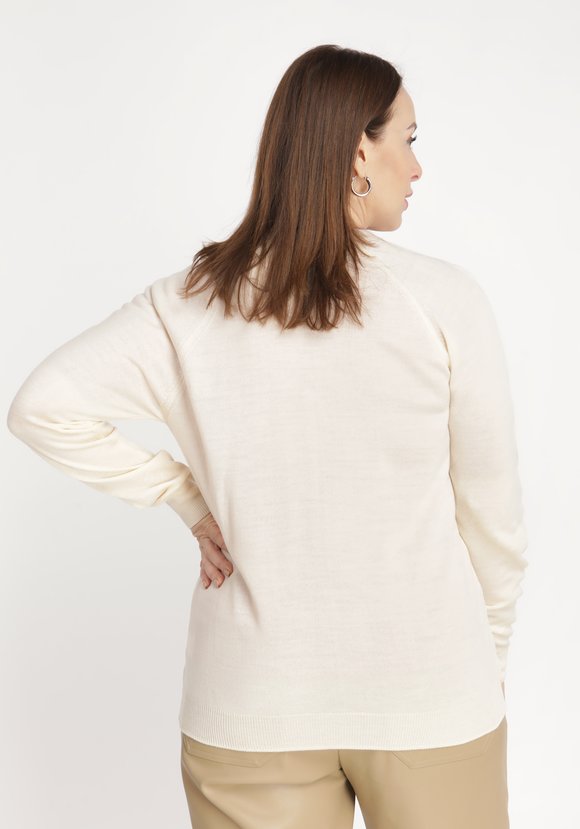 Кардиган с V-образным вырезом шир.  580, рис. 12