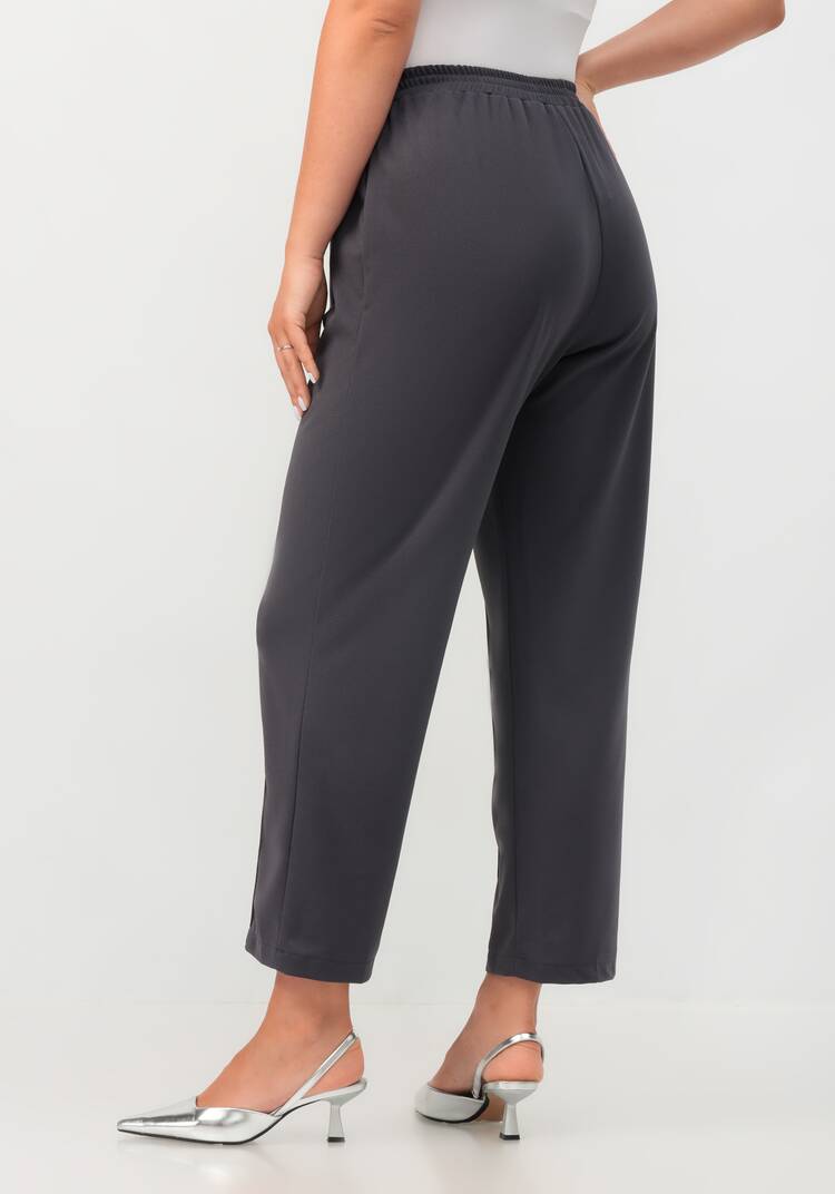 Брюки прямые на резинке по поясу шир.  750, рис. 12