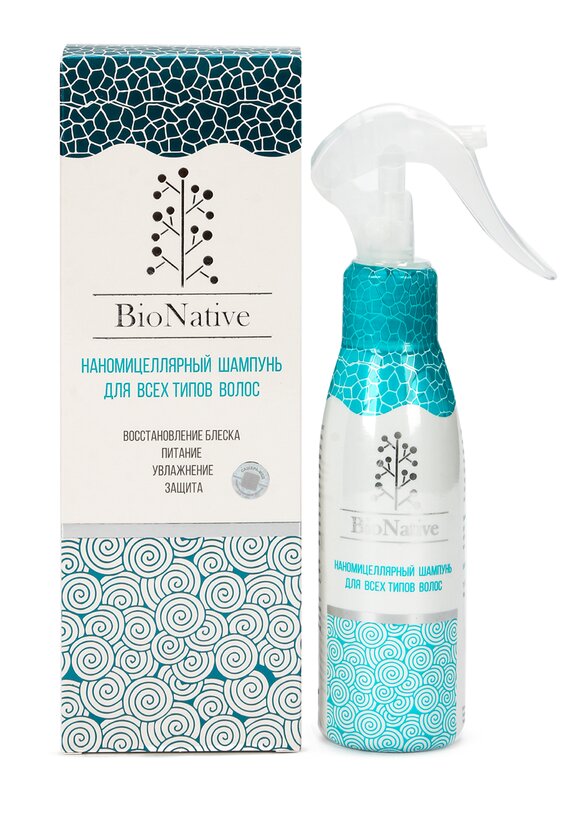 Наномицеллярный шампунь Bionative, 2 шт. шир.  580, рис. 2