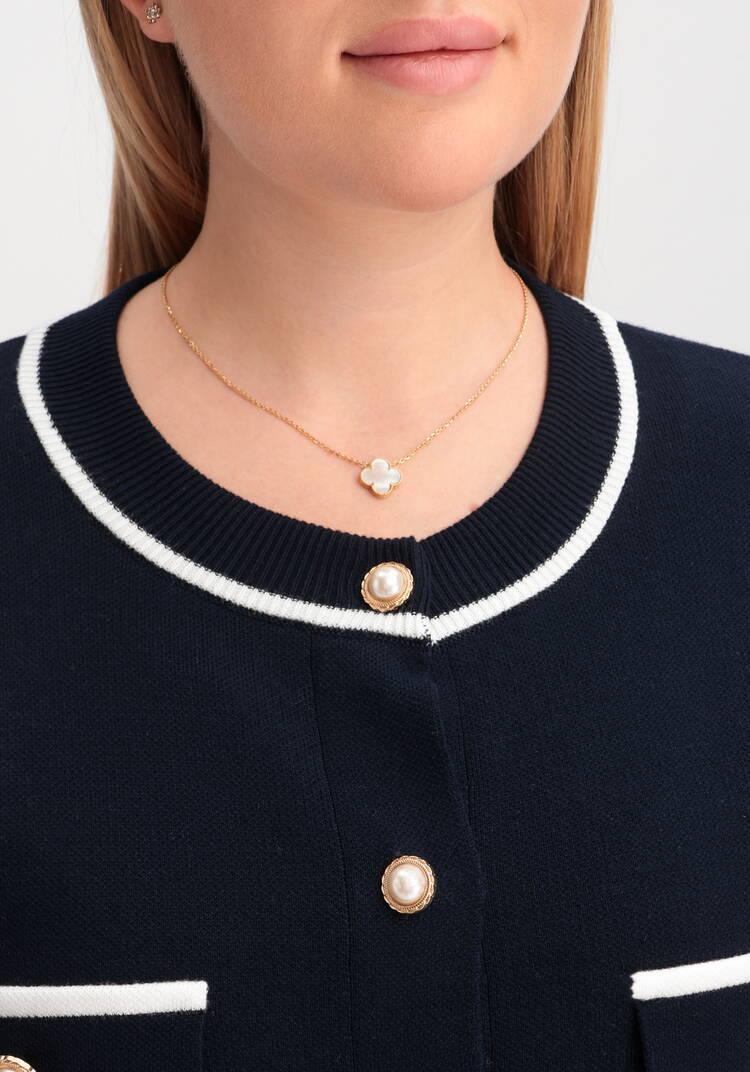 Костюм в стиле олд мани (пиджак и юбка) шир.  750, рис. 7