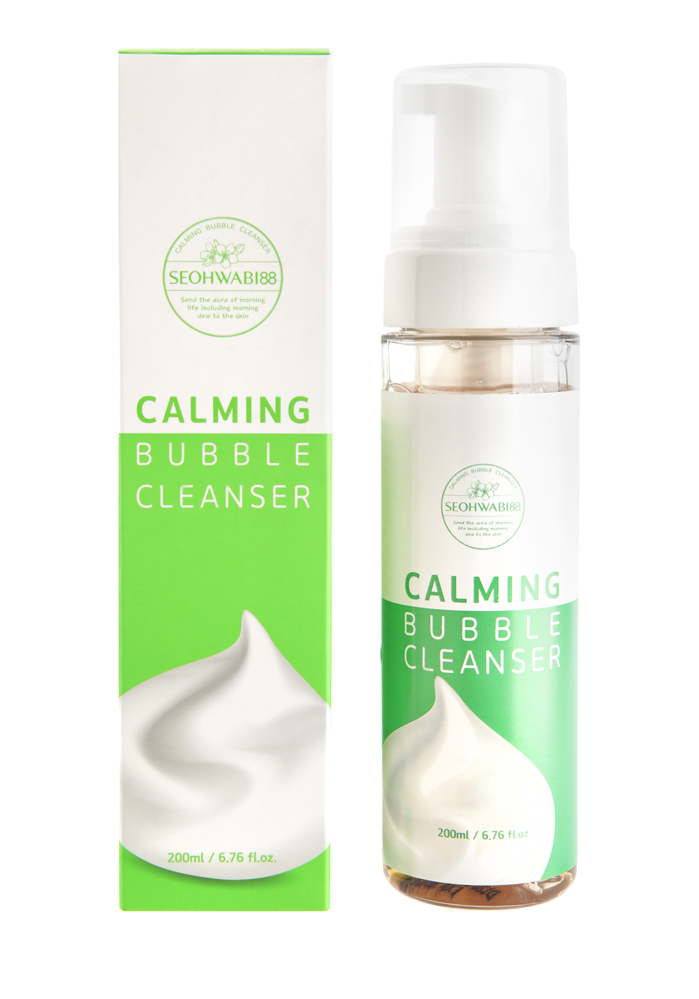 

Успокаивающая пенка Bubble Cleanser