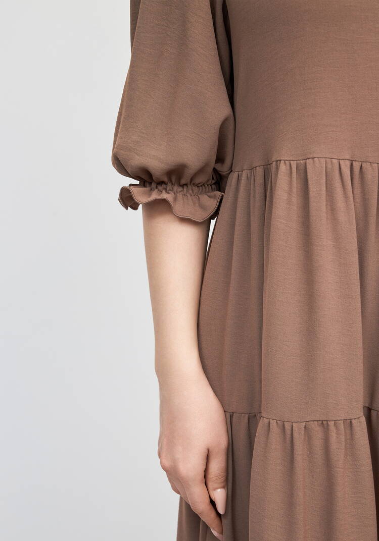 Платье однотонное Кристи шир.  750, рис. 12