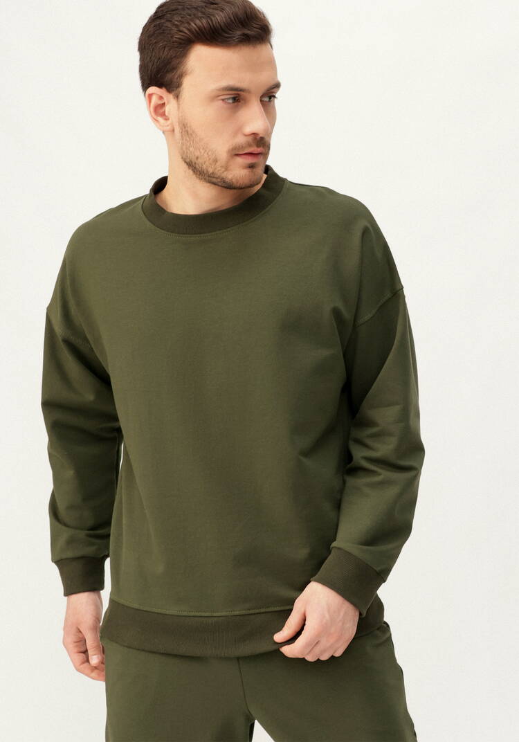 Свитшот мужской из футера шир.  750, рис. 1