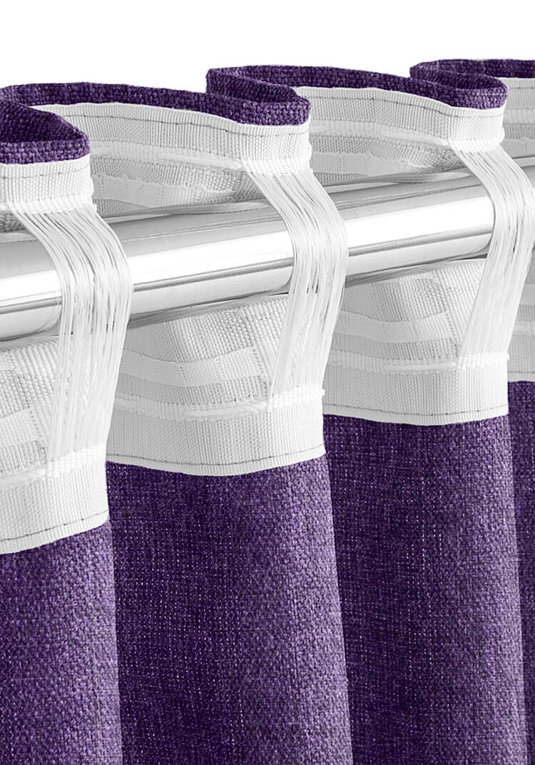 Портьера из рогожки Акварель шир.  750, рис. 7