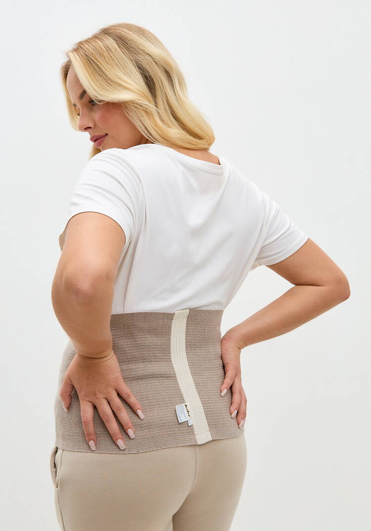 Пояс из собачьей шерсти Полярная ночь шир.  750, рис. 2