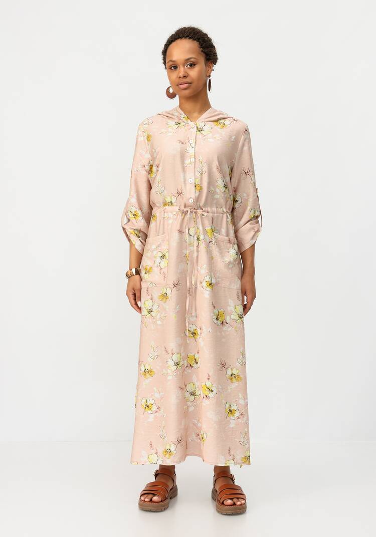 Платье А-силуэта на кулиске шир.  750, рис. 12