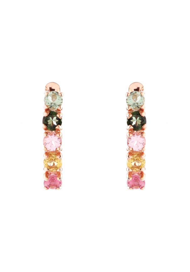 Серьги Калейдоскоп эмоций шир.  750, рис. 1