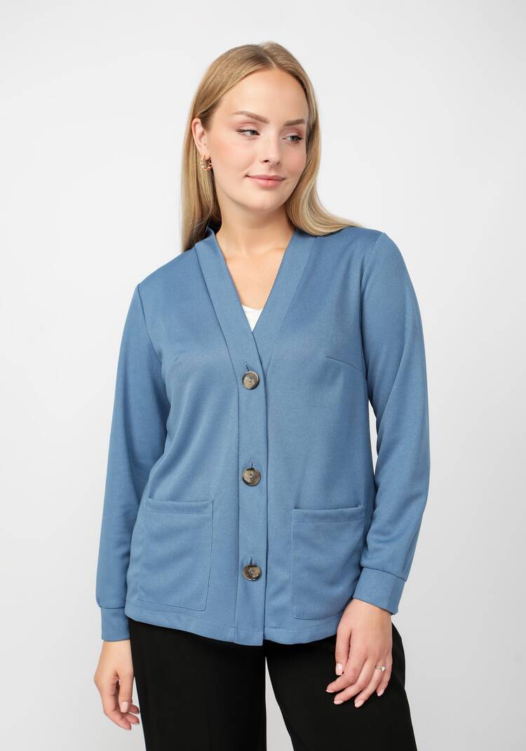 Трикотажный кардиган шир.  750, рис. 16