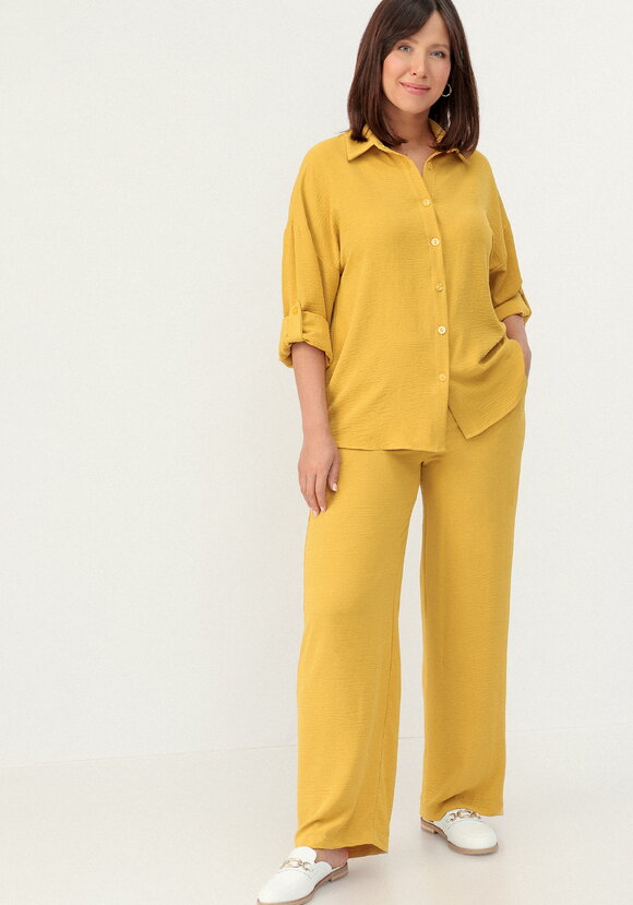 Брюки свободного кроя с боковыми карманами шир.  580, рис. 30