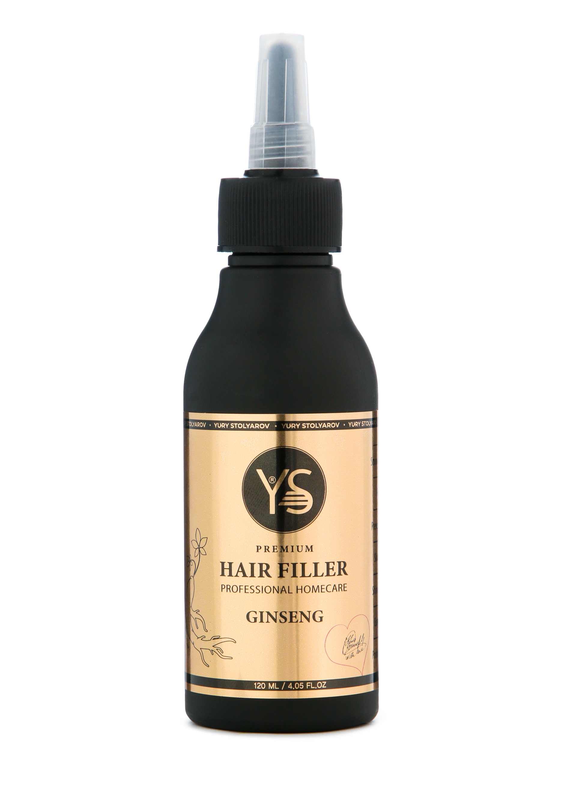 Филлер для восстановления волос с женьшенем YS