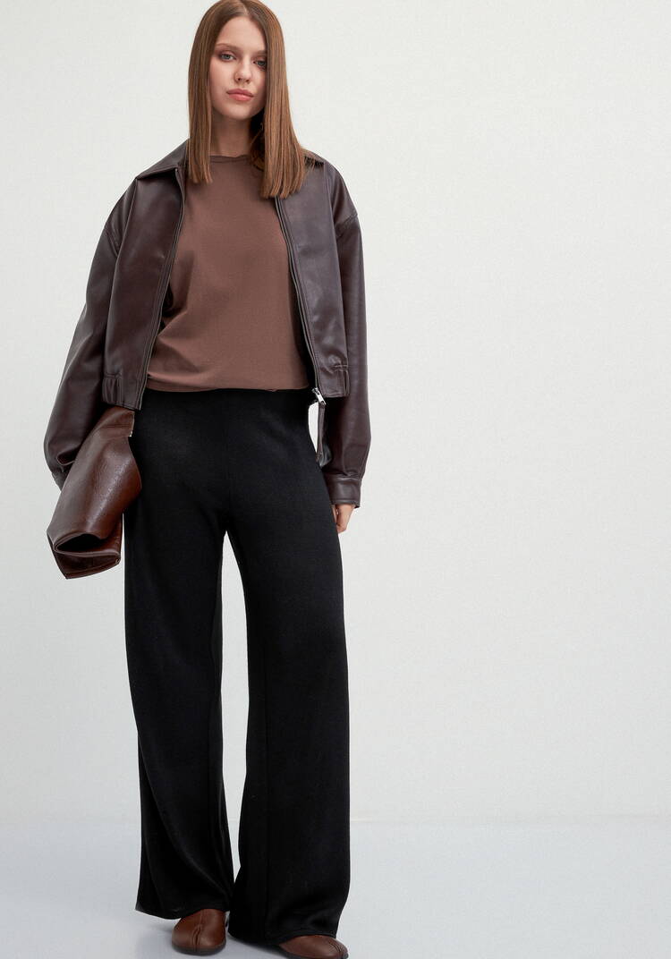 Брюки с широкой резинкой на поясе шир.  750, рис. 16