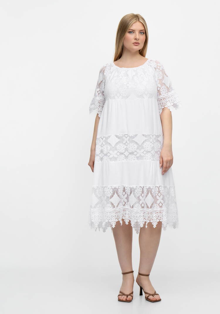 Платье кружевное Анна шир.  750, рис. 4