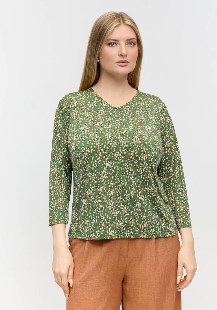 Блуза Предрассветный туман шир.  750, рис. 16