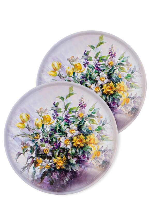 Набор из 2 сервировочных подносов шир.  580, рис. 9