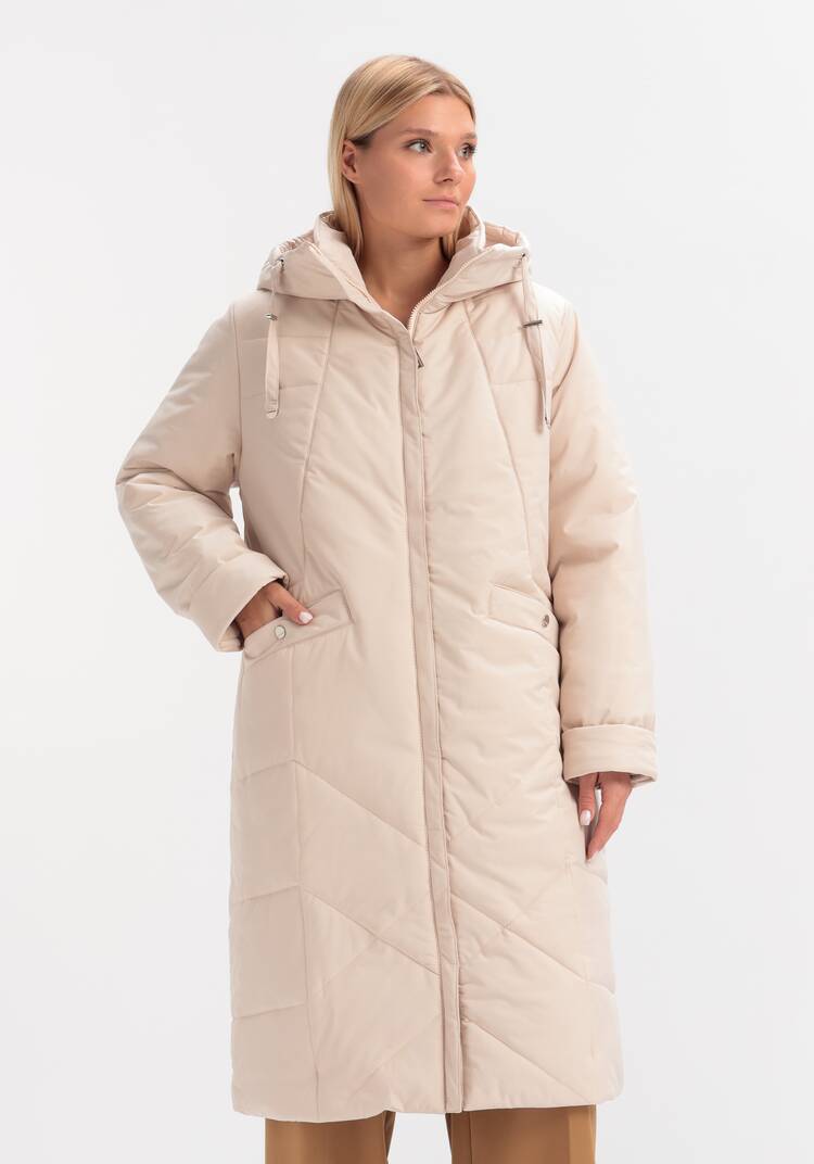 Пальто Снежное очарование шир.  750, рис. 2
