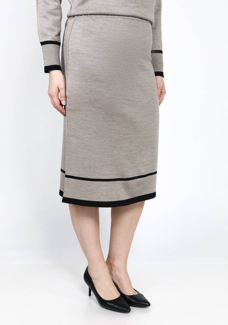 Юбка прямая на мягкой резинке шир.  750, рис. 9