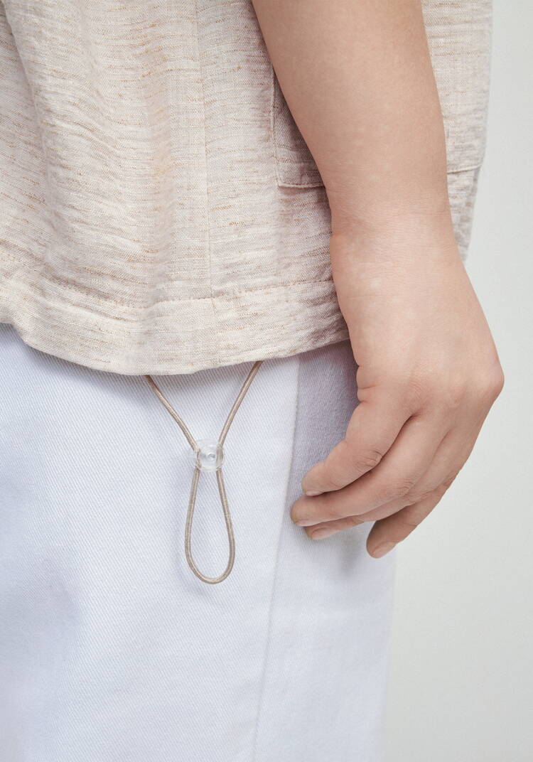 Пыльник изо льна на молнии шир.  750, рис. 8