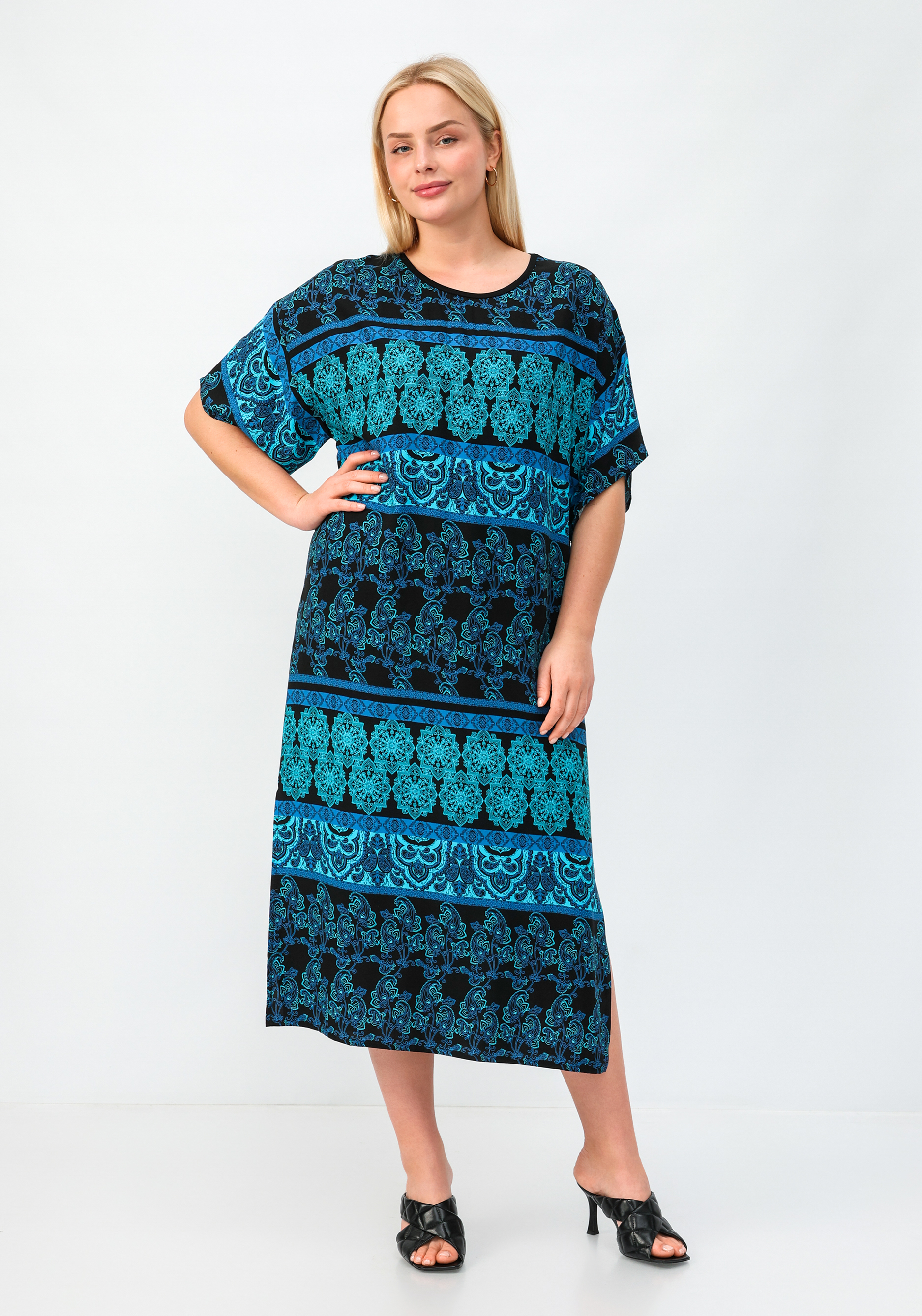 Платье "Сьюзана" Синель, размер 58-60, цвет синий