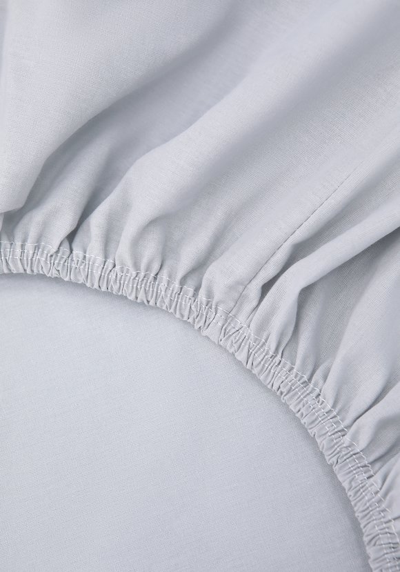 Простыня на резинке из поплина Облако снов шир.  580, рис. 3