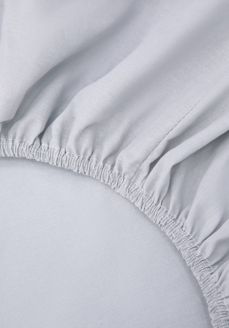 Простыня на резинке из поплина Облако снов шир.  750, рис. 3