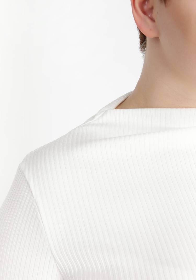 Водолазка из трикотажа лапша шир.  750, рис. 3