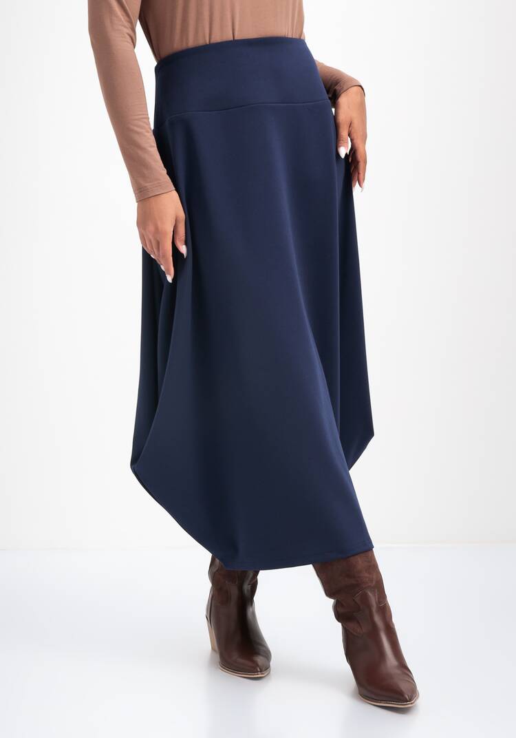 Юбка свободного кроя в стиле бохо шир.  750, рис. 6