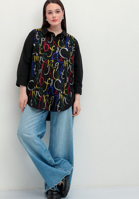 Рубашка Георгина шир.  580, рис. 17