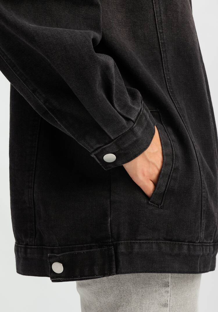 Джинсовая куртка Алерия шир.  750, рис. 11