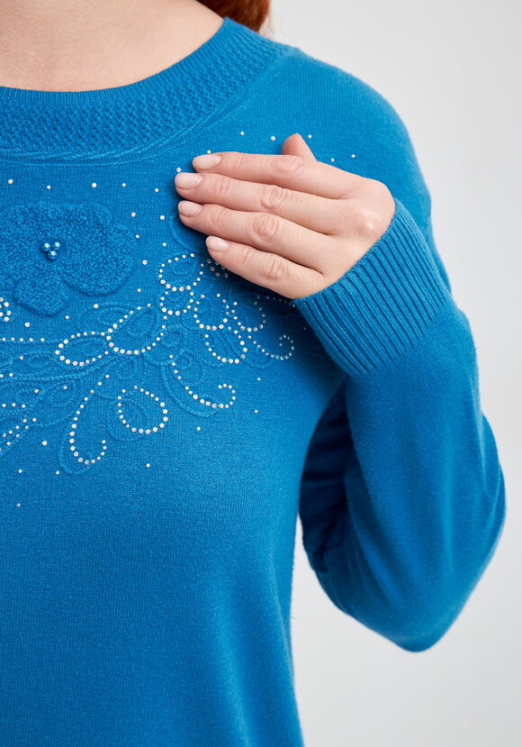 Джемпер Валентина шир.  580, рис. 18