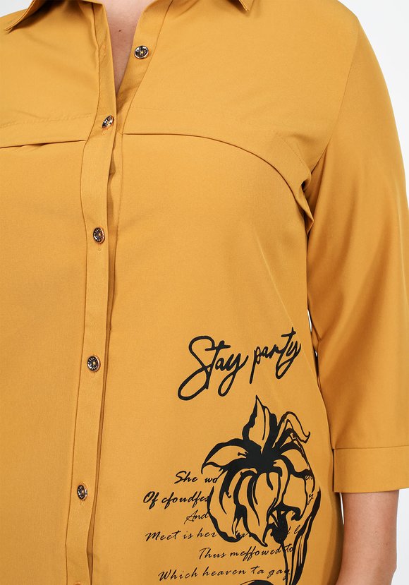 Блуза Приятная прогулка шир.  580, рис. 10