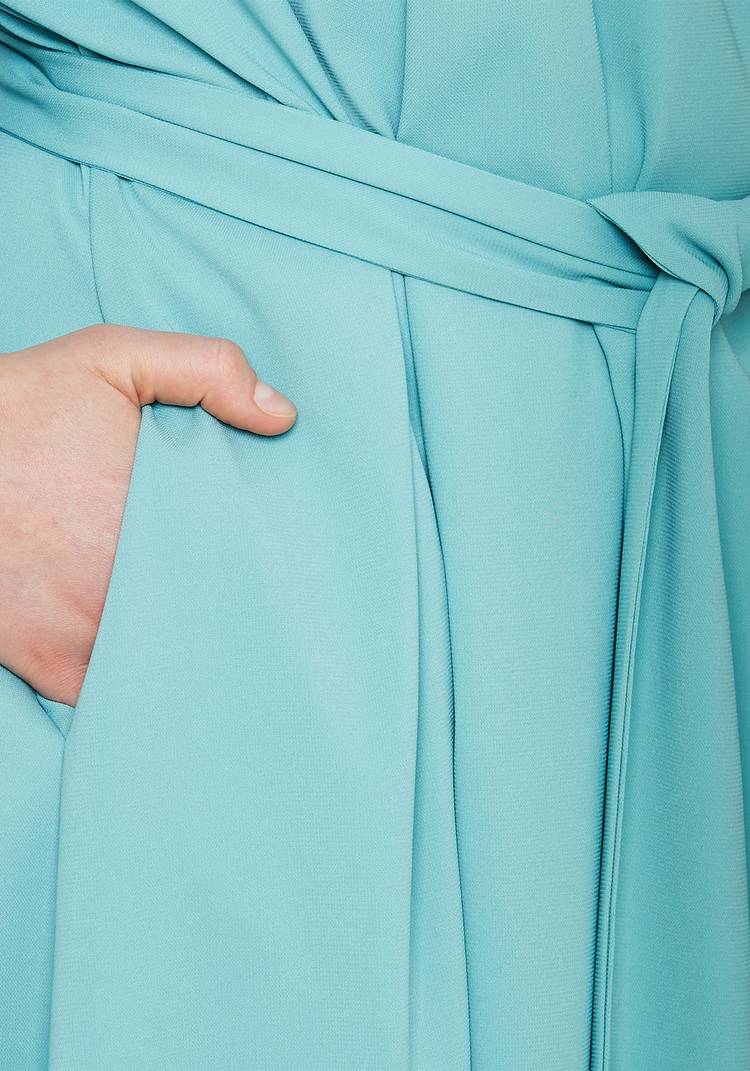 Платье с оригинальными рукавами и V вырезом шир.  750, рис. 6