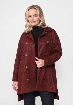 Полупальто свободного кроя