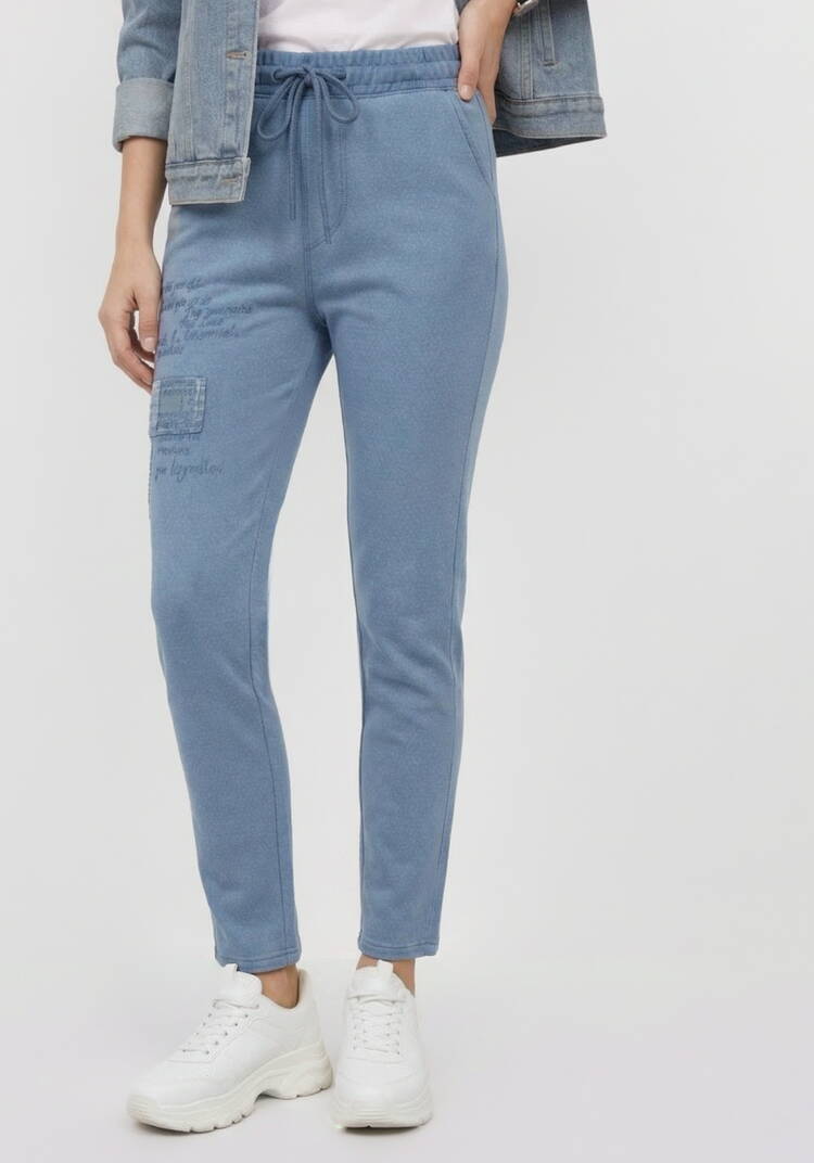 Джинсы с нашивкой шир.  750, рис. 2