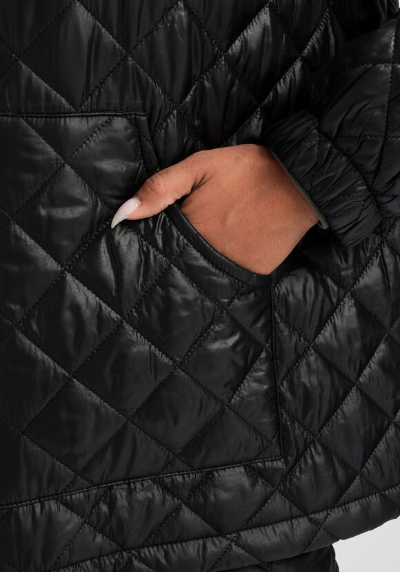 Куртка стёганая с капюшоном шир.  580, рис. 7