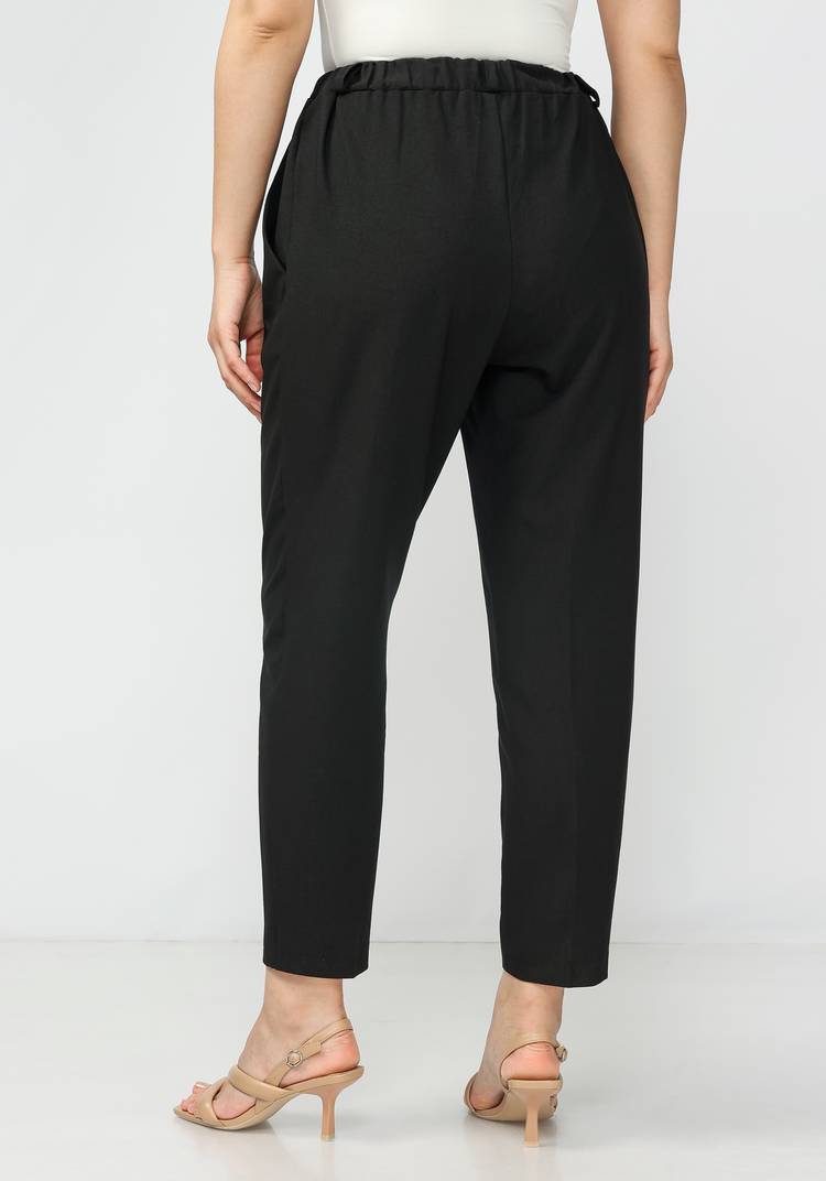 Брюки со складками по переду Адилин шир.  750, рис. 8