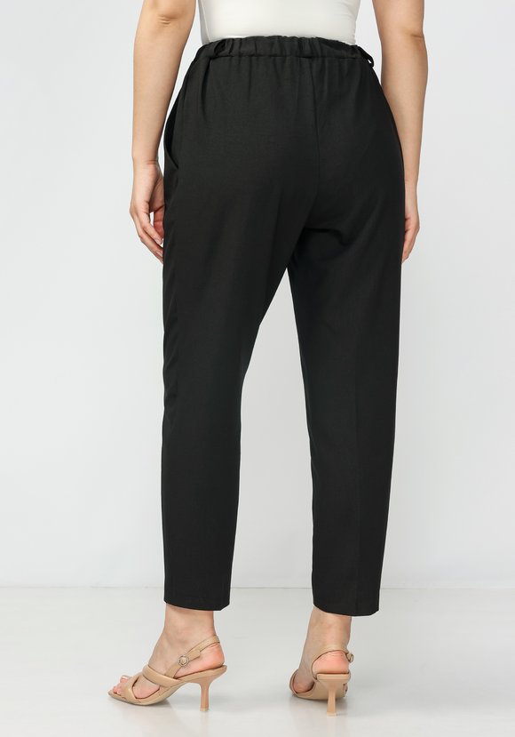 Брюки со складками по переду Адилин шир.  580, рис. 8