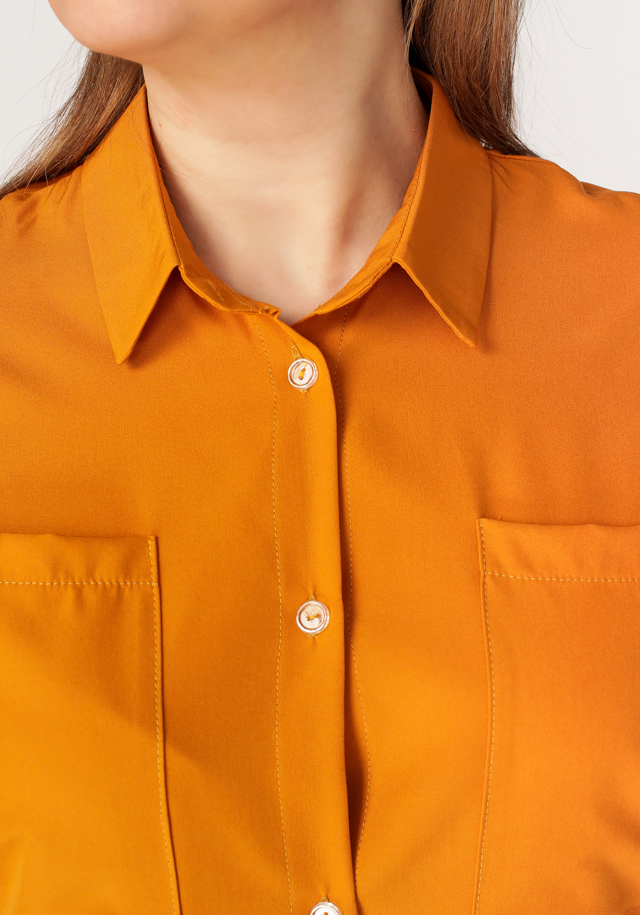 Рубашка женская "Стелла", размер 50, цвет синий - фото 10