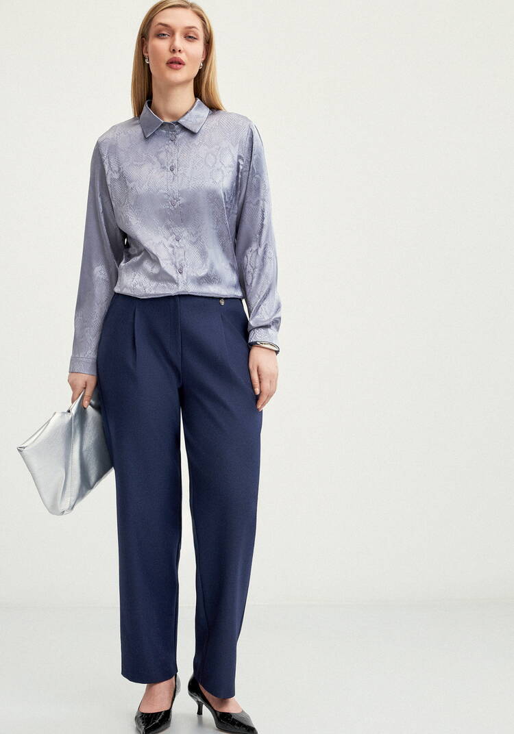 Брюки-бананы с карманами Герда шир.  750, рис. 20