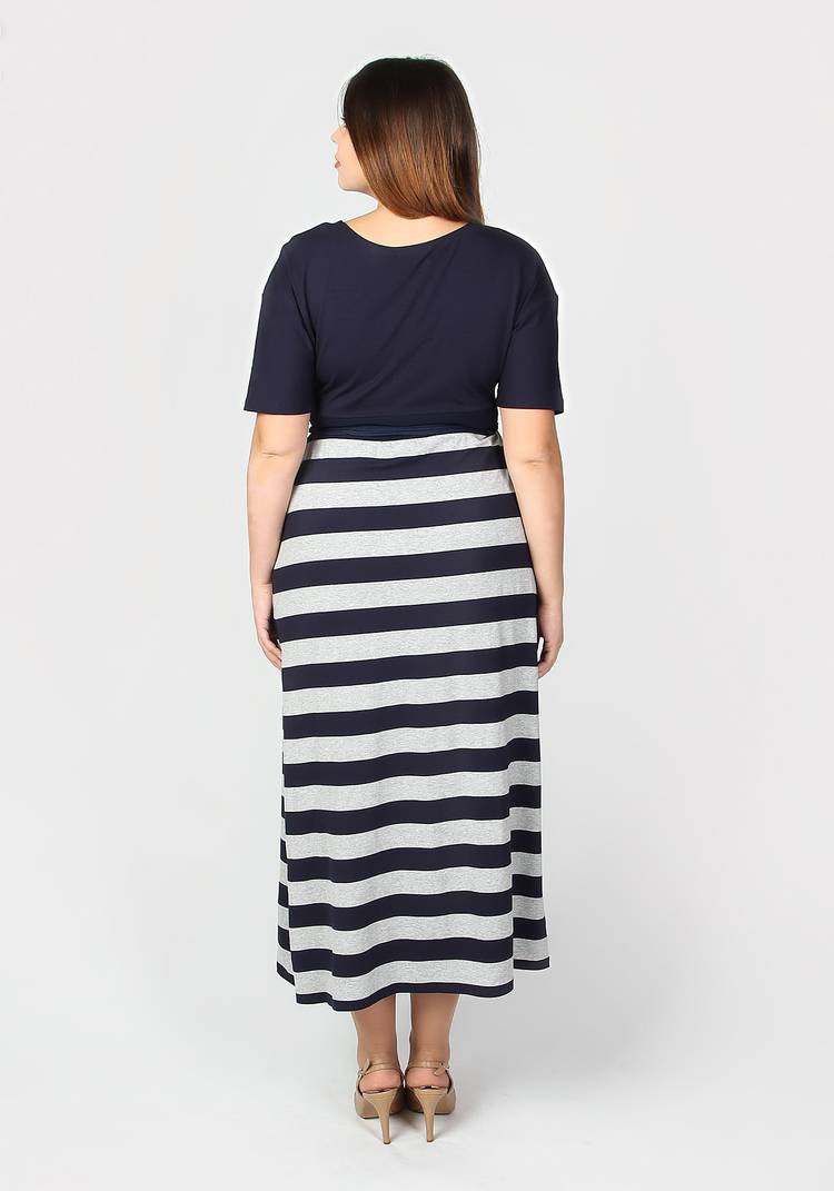 Платье-макси с плетеным ремешком в комплекте шир.  750, рис. 5