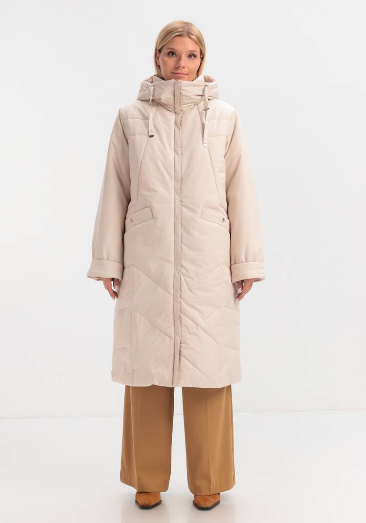 Пальто Снежное очарование шир.  750, рис. 4